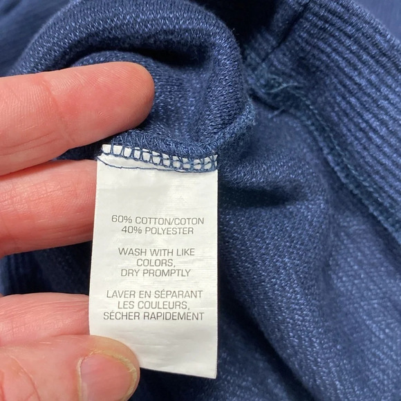 Van Heusen Shirt Classic Fit Natural Flex Stretch Quarter Zip Size‎ XL - Picture 6 of 8